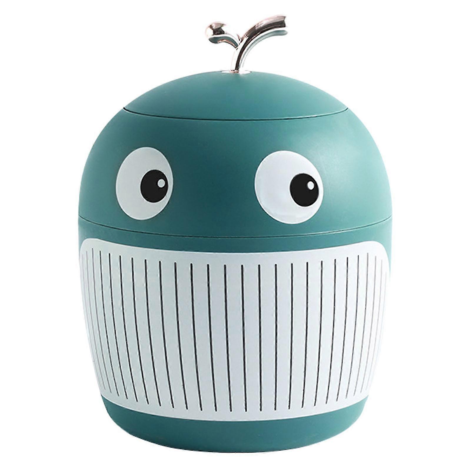 Whale-Shaped Mini Trash Can Compact