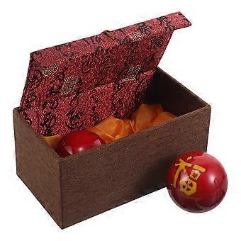 Balles de massage rouges pour l'exercice des mains et la dextérité des doigts