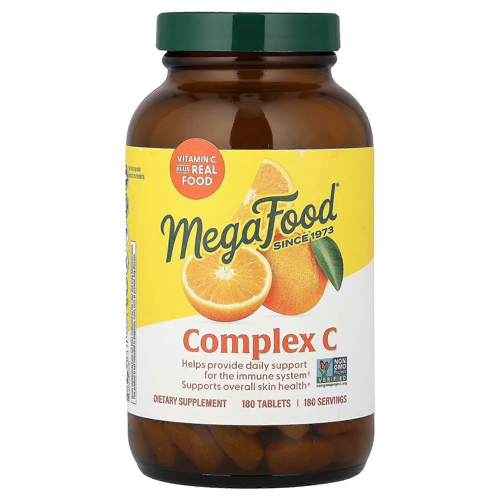 MegaFood, Complex C, 180 Tablets