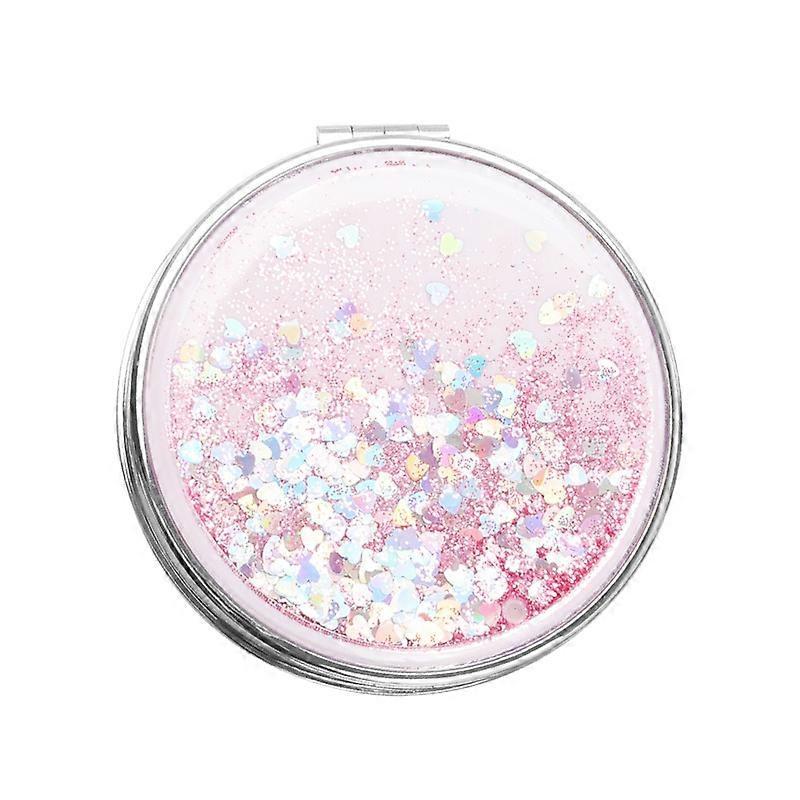 Double-sided Magnetic Glitter Makeup Mirrors