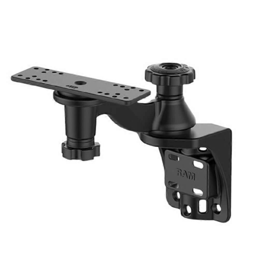 VERTICAL Ram Universal Double Swing Arm Holder Mount Base For Electronics