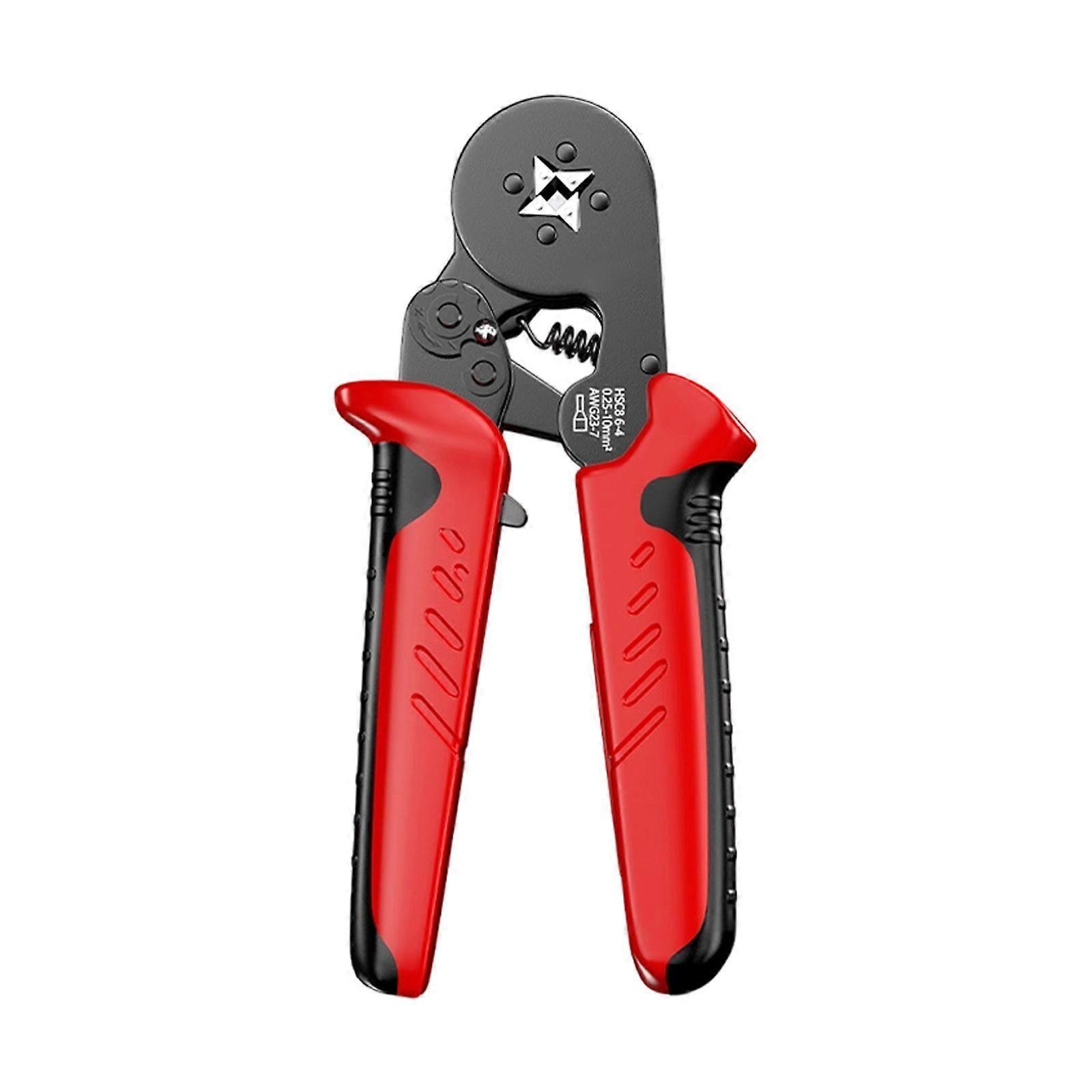 Multiple Size Terminal Crimping Tool and Ergonomic Auto Reset Design Suitable for Efficient Electrical Work Applications Multicolor