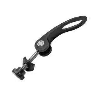 Alloy Seat Clamp for Black Mountain Bikes, Ideal for Folding Bicycles-bhkj