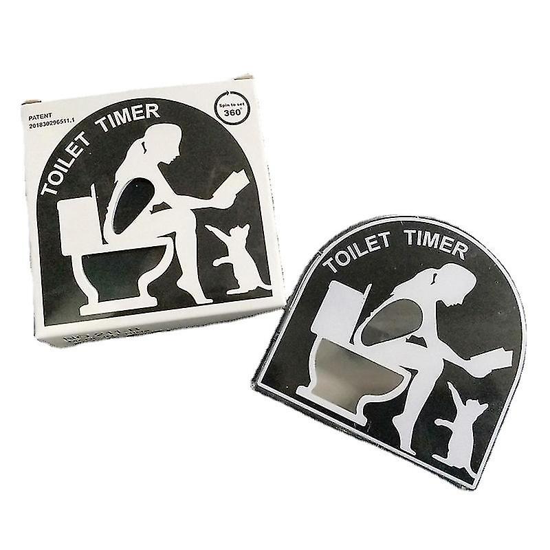 Creative Toilet Timer Countdown Machine Mechanical Alarm Clock Bathroom Tool