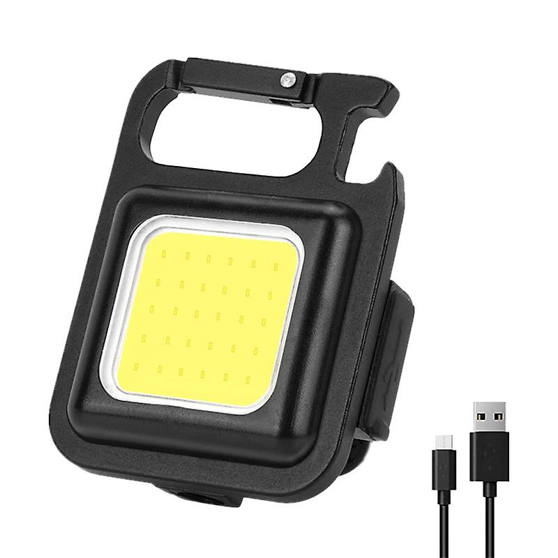 Mini Led Keychain Light Mutifuction Portable Usb Rechargeable Pocket Light con