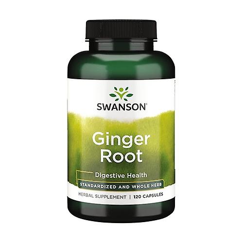 Superior herbs ginger root - standardized and whole herb 250mg 120 capsules of 250mg