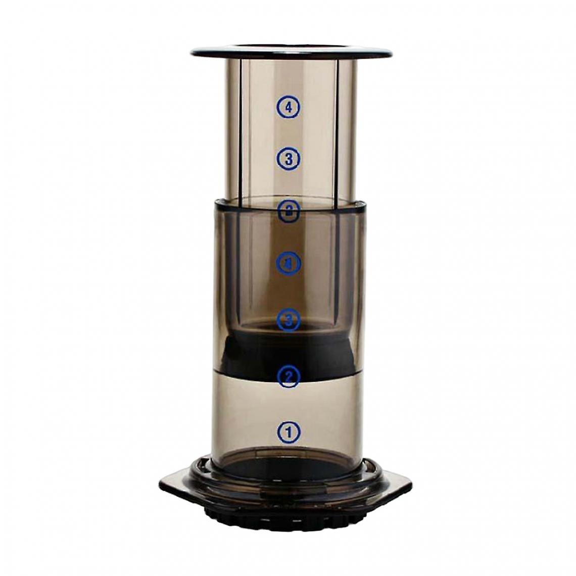 Coffee Maker Barista Tools 2-3 Serving Home Kitchen Travel Clear