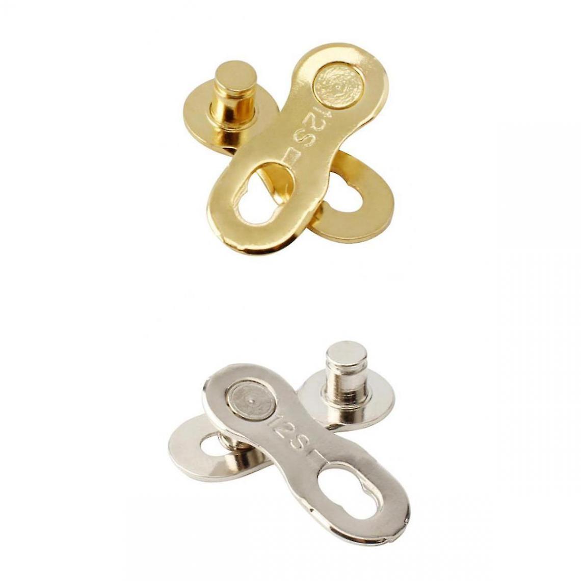 2 Pairs Bike Chain Connector, Quick Release Connector, Joint Link 12 Speed Master Quick Release