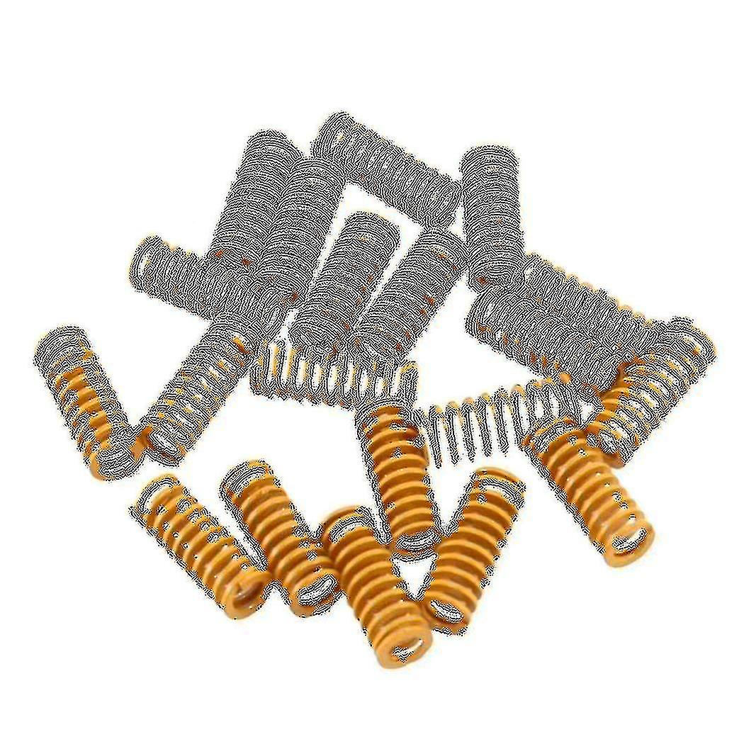 8mm Od 20mm long light load compression mould Die Spring Yellow Compression Mould Die Spring For Th