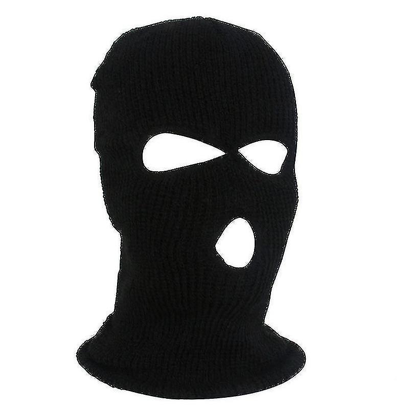 3 Holes Winter Warm Unisex Balaclava Mask-i