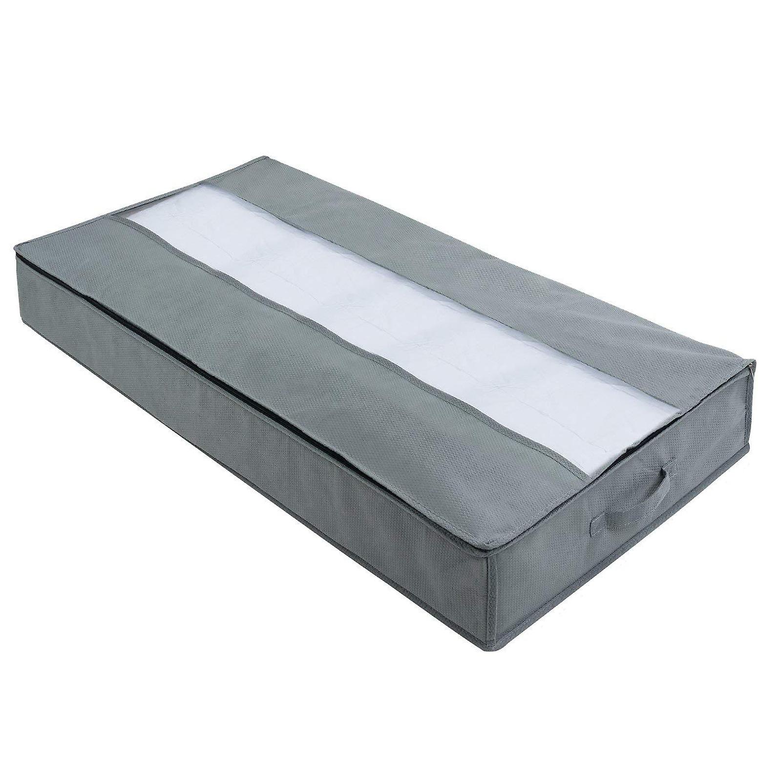 Under Bed Storage Containers Double Zippers Blanket Storage Bags