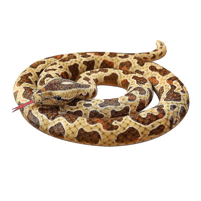 Snake umplute animale de pluș, Giant Anaconda realist copii Jucării