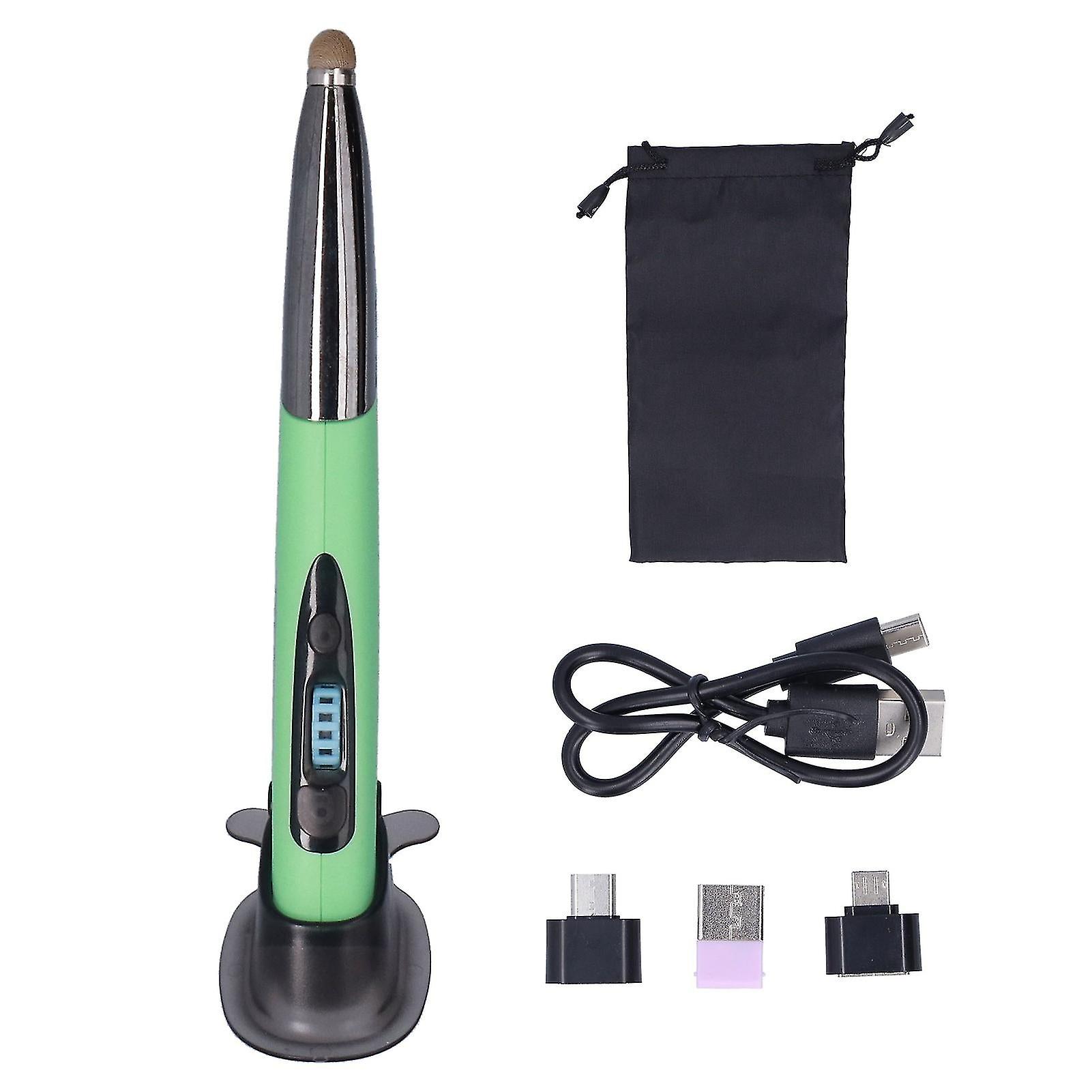 Mouse Pen Wireless 2.4ghz Creativity Extremely Handover Computer Stylus For Pc Laptoplight Green