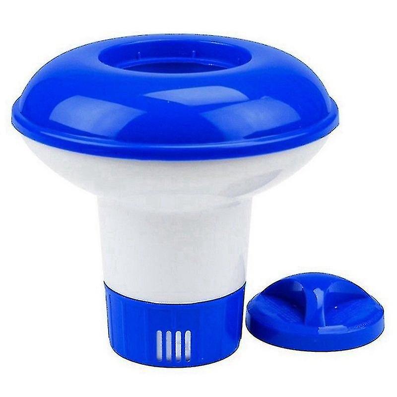 12cm Floating Diffuserswimming Pool Equipment Disinfection Dispenser, Floating Dispenser, Blue, One 