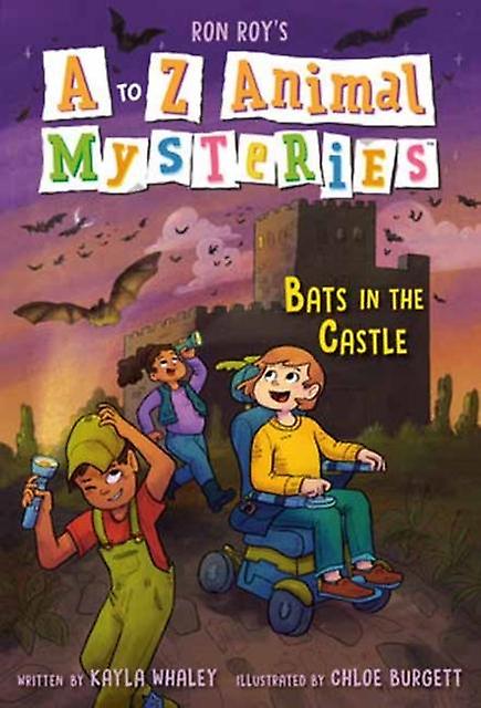 A To Z Animal Mysteries 2 Bats In The Castle by Kayla Whaley Paperback Book