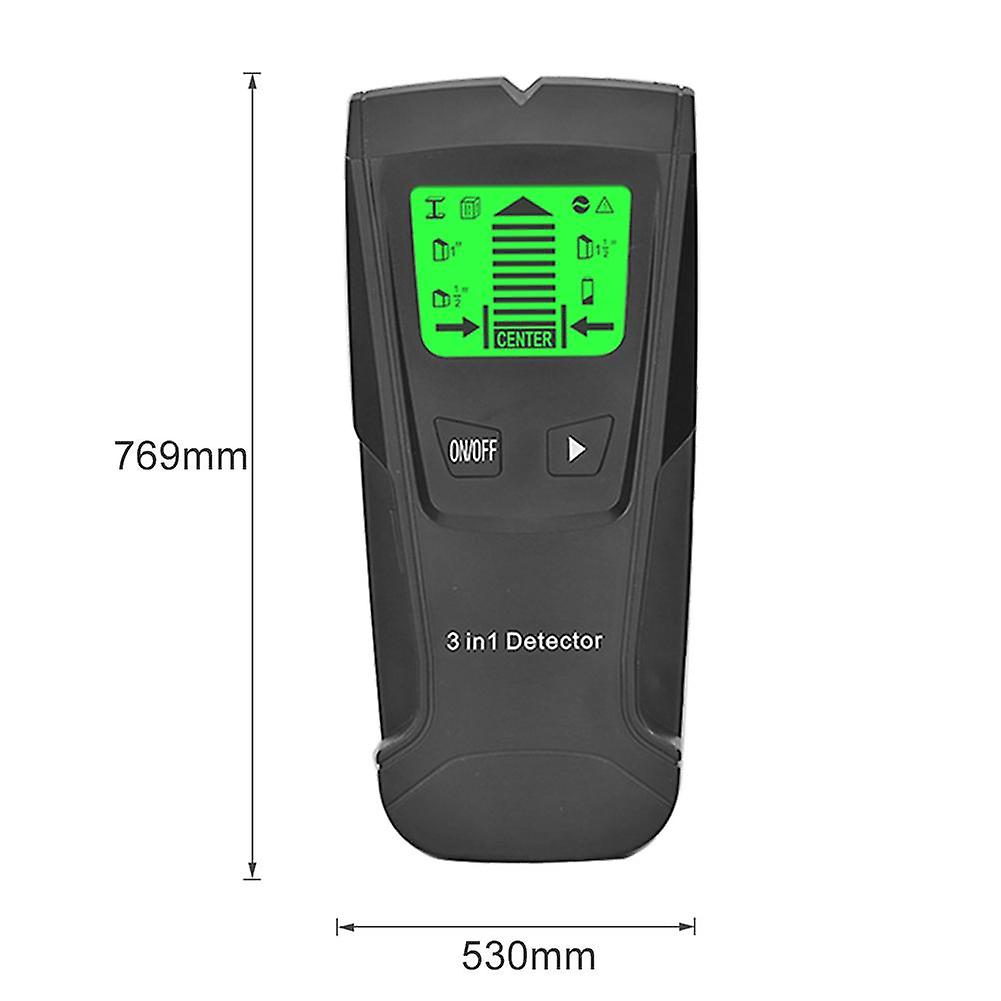 Lcd Hd Display Wall Scanner Metal Detector Wood Finder Cable Wires Depth Tracker Underground Studsensor Spirit Level