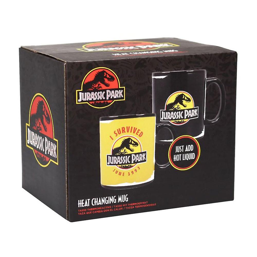 Officially Licensed Half Moon Bay Jurassic Park Mug Heat Changing Standard Boxed