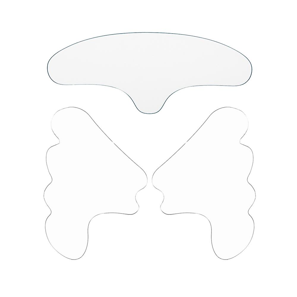 Facial Skin Care Pads Kit Silicone Forehead & Smile Anti-Wrinkle Patches Smoothing Pads for Wrinkle