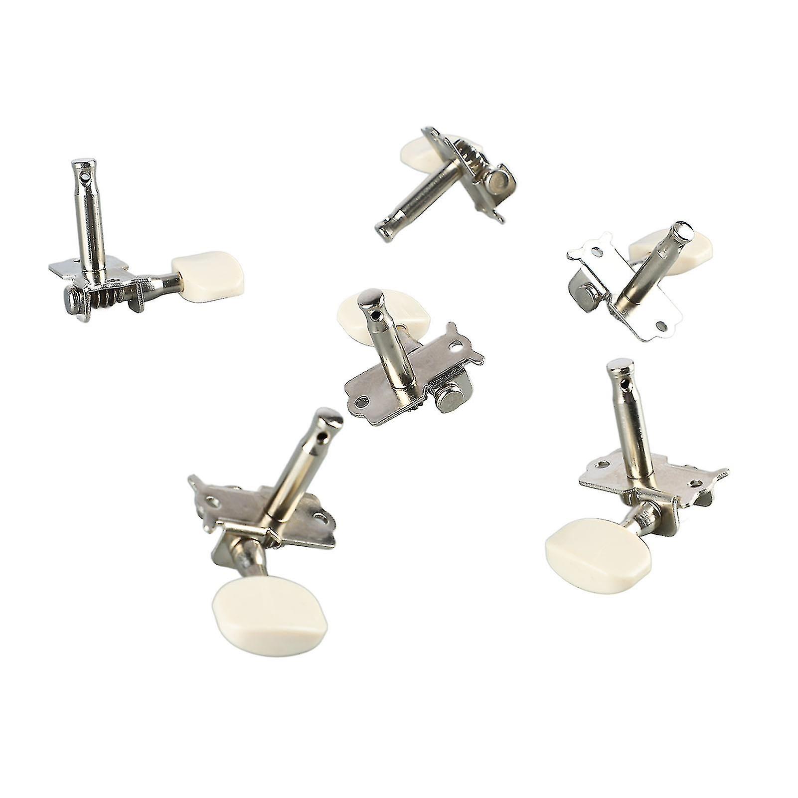 6Pcs Guitar Locking Tuner Sealed Machine Head Tuner Guitar String Tuning Peg Key Accessory 