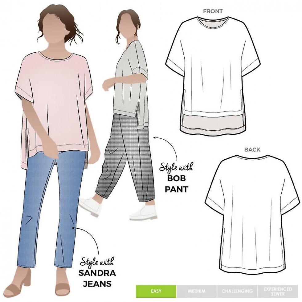 Style Arc Paper Sewing Pattern Betty Tunic
