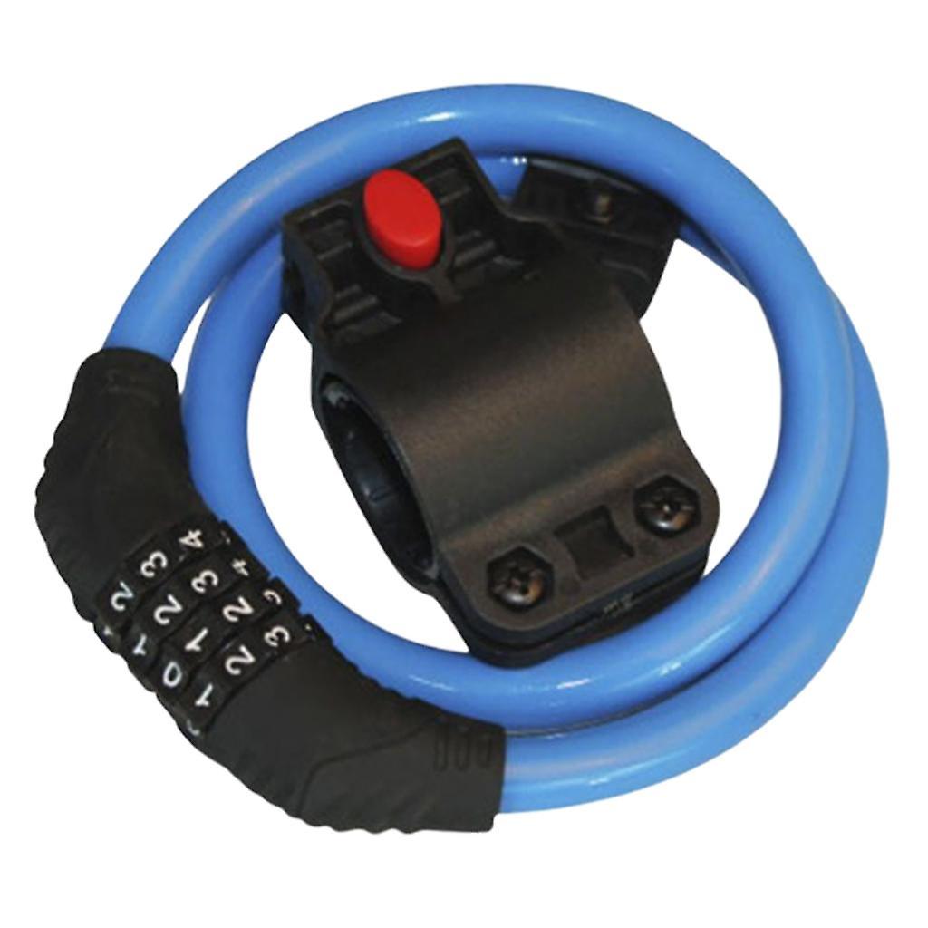 Password Code Lock Resettable Combination Motorcycle Scooter Safety green