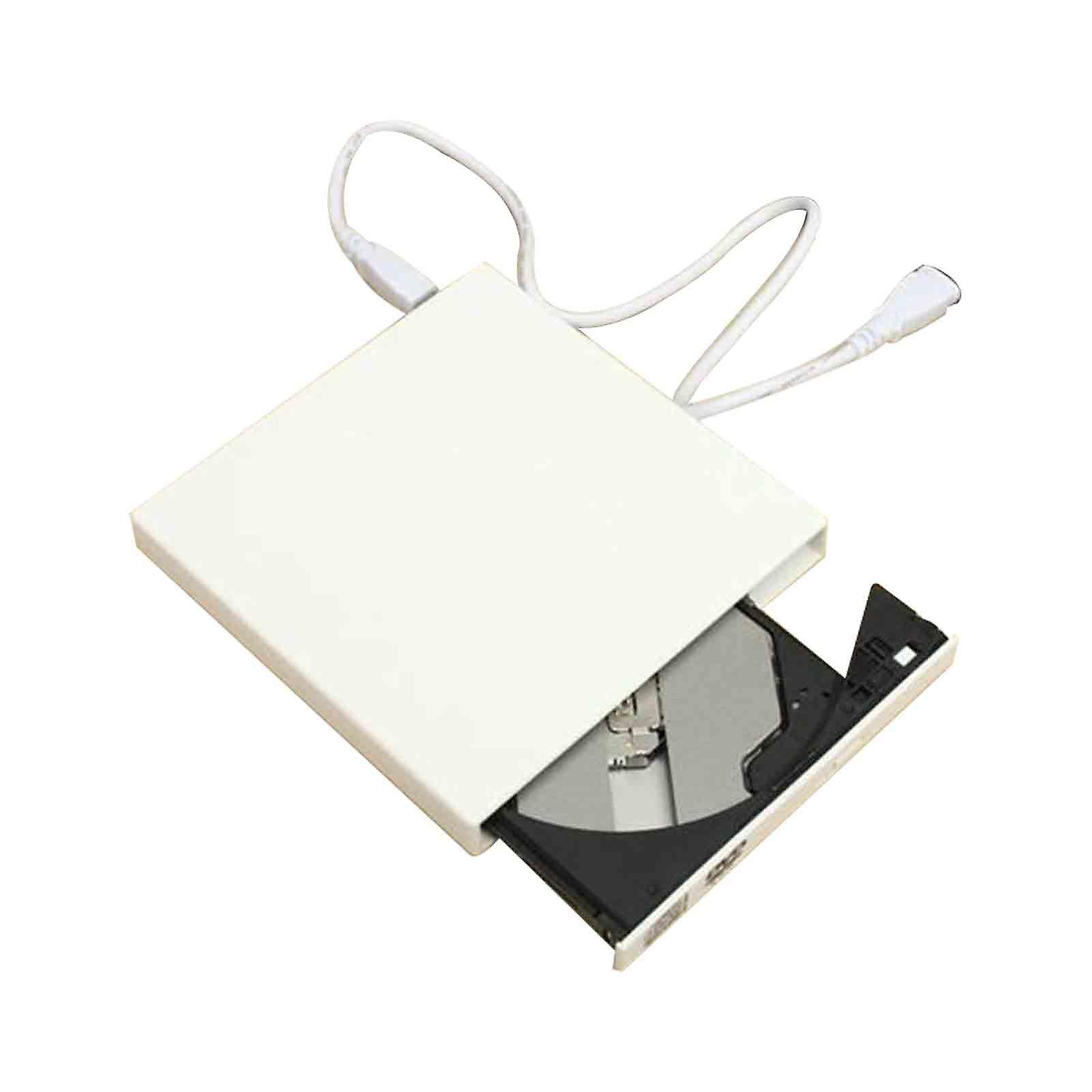 2024 ΝΕΟ,Λεπτό εξωτερικό CD DVD RW Drive USB 2.0 Writer Burner Player Μαύρο για φορητό υπολογιστή,50% προσφορά