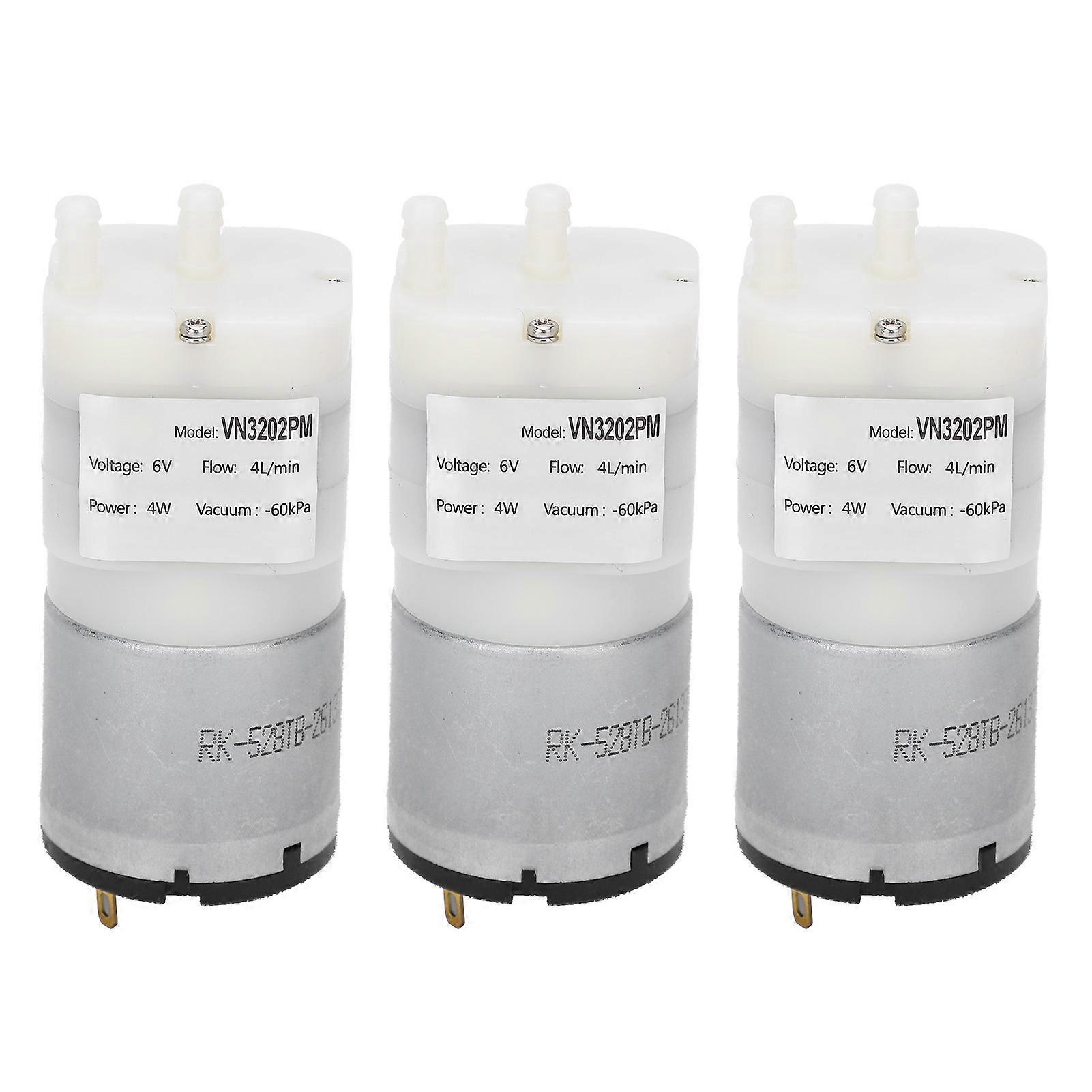 3Pcs Micro Water Pump Mini Submersible Motor Aquarium Air Accessories DC6V VN3202PM