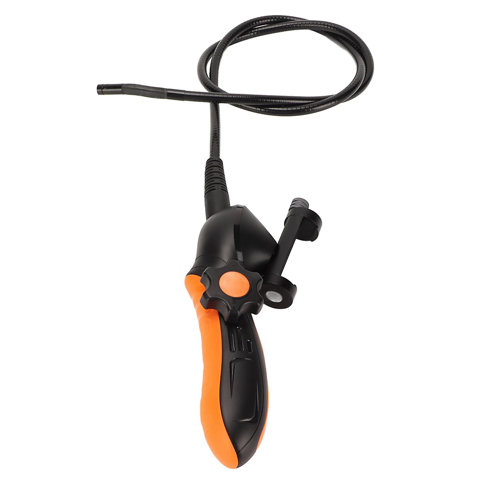 WiFi Endoscope 360 Degree Rotation Wireless 1080P HD Borescope with 8 LED Lights for Pet Pipeline Repair Car 