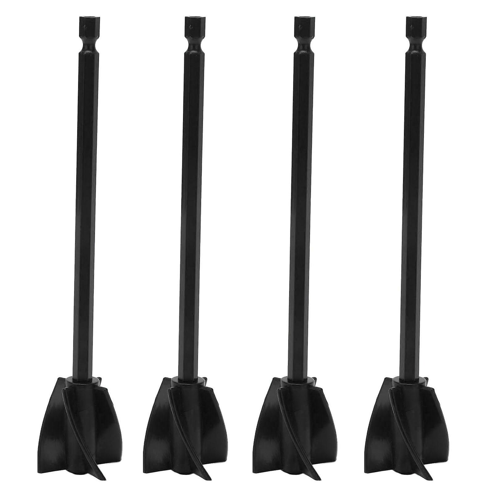 Qukaim Reusable Resin Mixer Paddles Doweling Jig Kit 3 in 1, Adjustable Aluminum Alloy Wear Resistant Pocket Hole Jig Kit for Woodworking,
