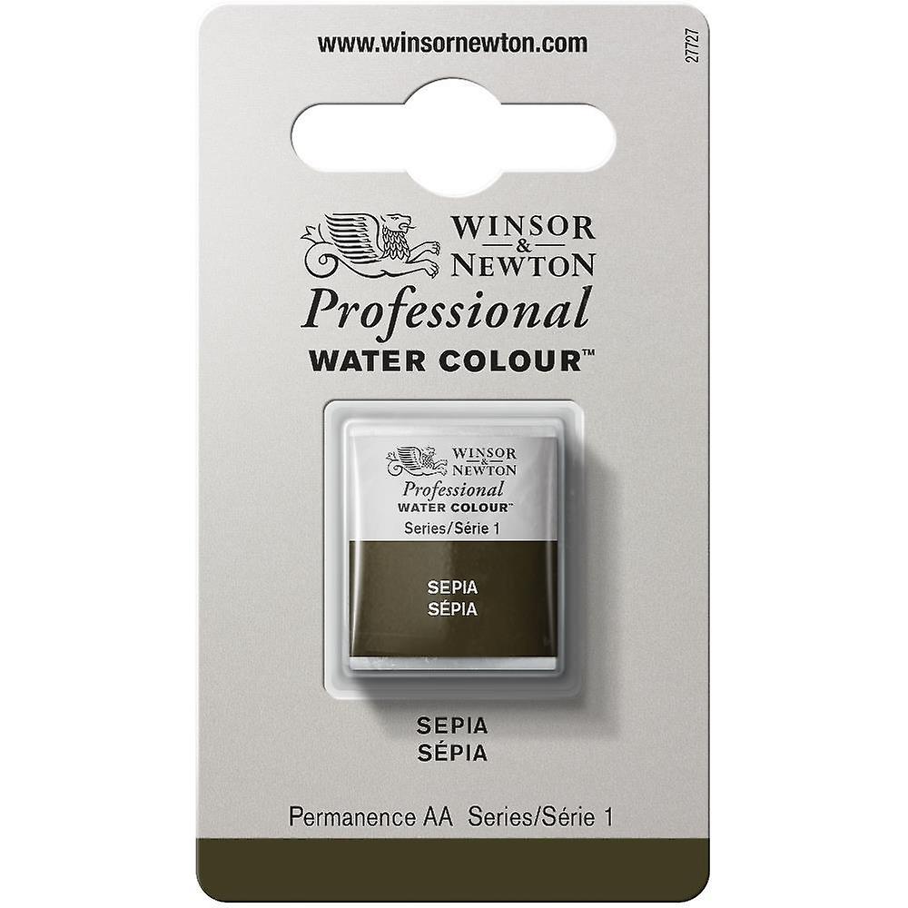 Winsor & Newton Professional Watercolour Half Pan, 609 Sepia S1