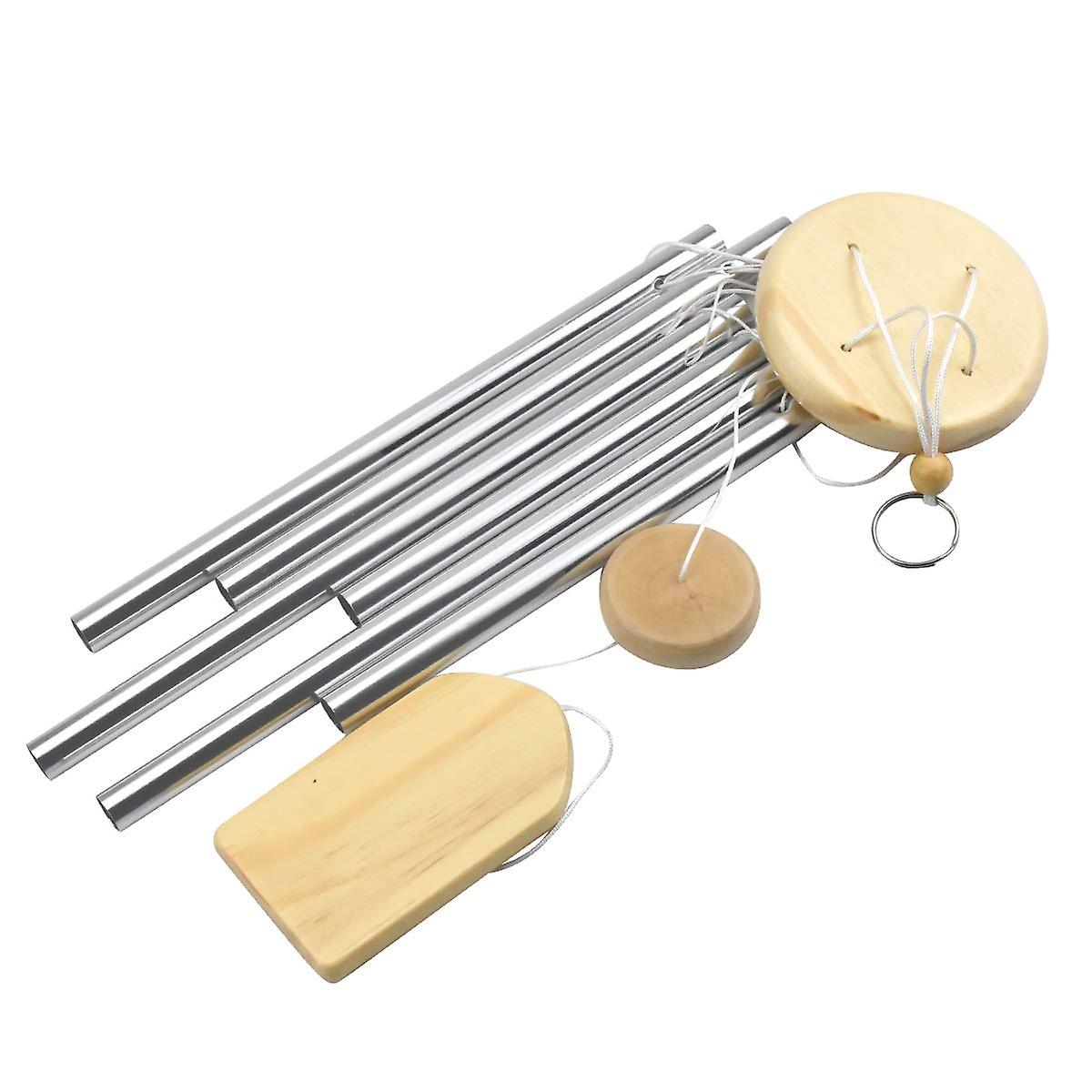 Carillons éoliens avec 6 tubes métalliques