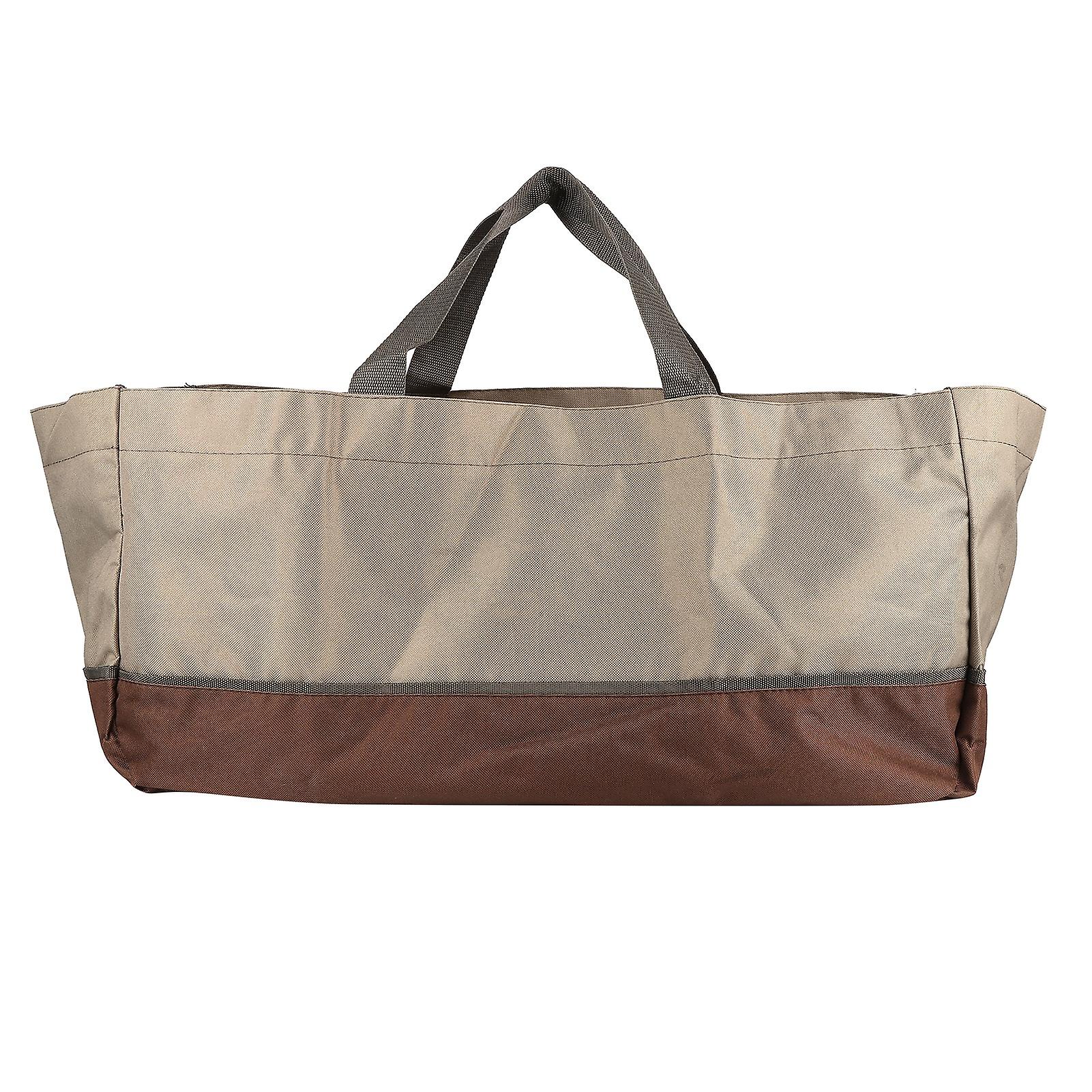 Carrying bag for firewood, logs, charcoal, large capacity, waterproof