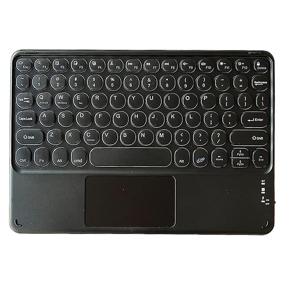 10 Inch Bluetooth Keyboard Touch, Ultra-slim Wireless Bluetooth Keyboard With Touchpad, Built-in Rechargeable
