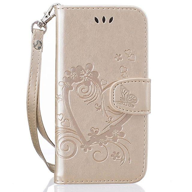 Multifunctional Folio Case for Apple iPhone 11 6.1 ''- Gold