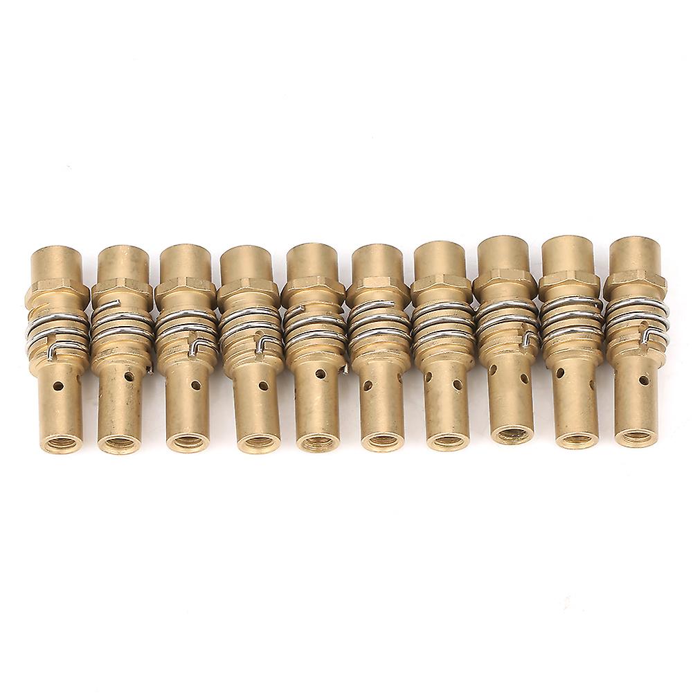 10pcs MIG Welder Tip Holders Consumable Accessory for 15AK Torch Gun Replacement Durable Welding Parts