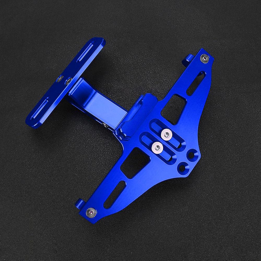 For Yamaha motorsykkel CNC nummerskiltbrakett folding med signal blinklys LED lys Mt01 MT02 MT03 MT07 MT09 / tracer Mt10 Mt25