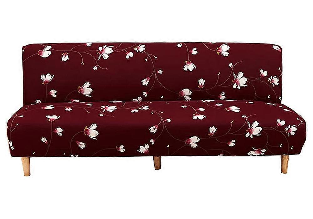 Sofa cover without armrests stretch armless sofa throw 3 seater sofa cover