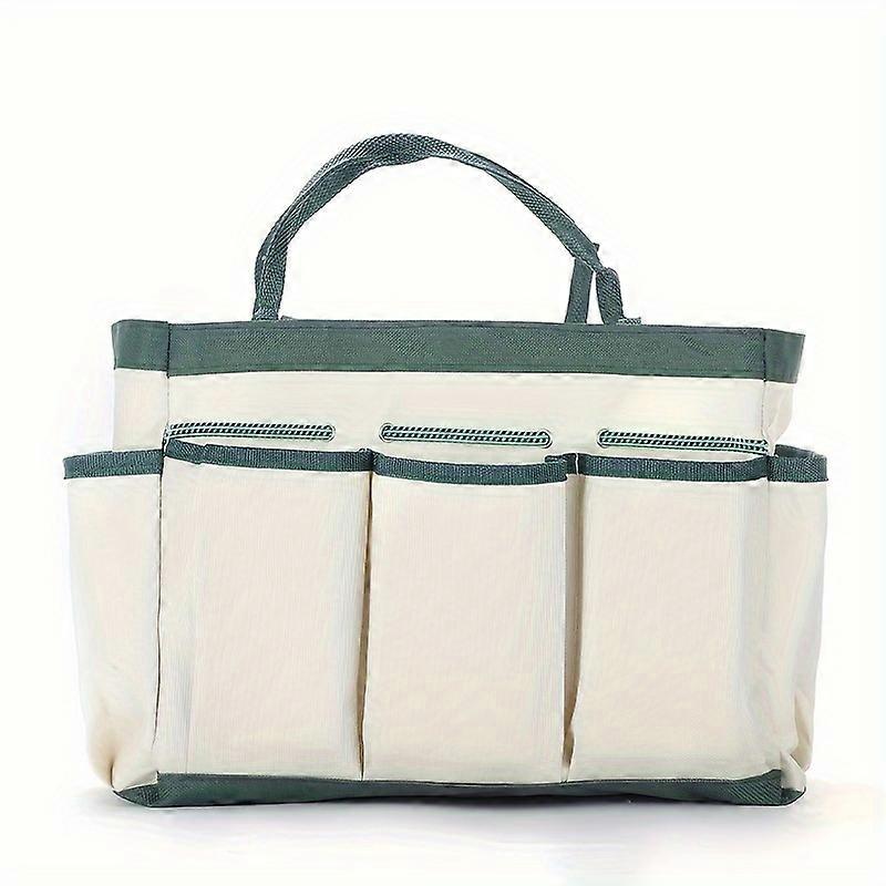 Waterproof Multi-Pocket Garden Tool Organizer Bag - Durable Storage Solution For Gardening Essentials Garden Tool Bag Garden Tool Storage