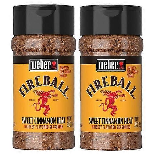 Weber Grill All Natural Fireball Sweet Cinnamon Heat Seasoning 2 Pack