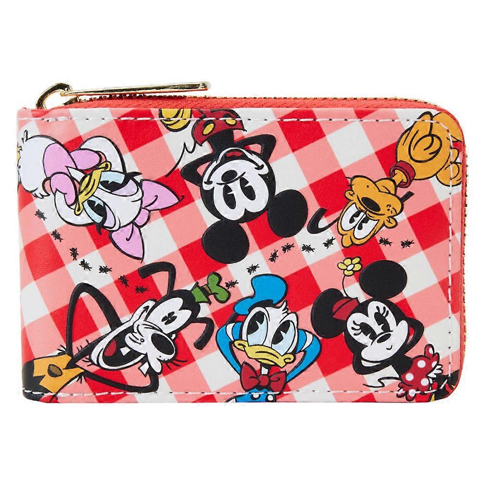 Loungefly Mickey & Friends Picnic Accordion Wallet