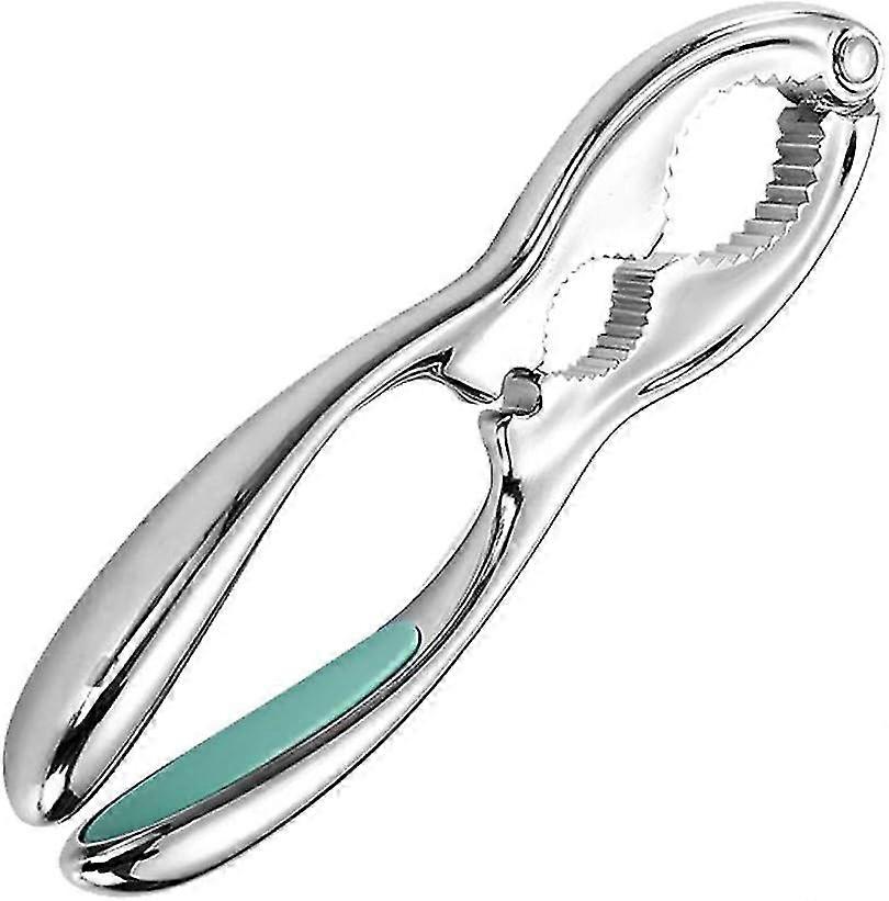 Nutcracker, Heavy Duty Metal Nutcracker with Non-Slip Handle, Walnut Tongs, for Nuts and Seafood Crackers, Heavy Pecan Opener Tool