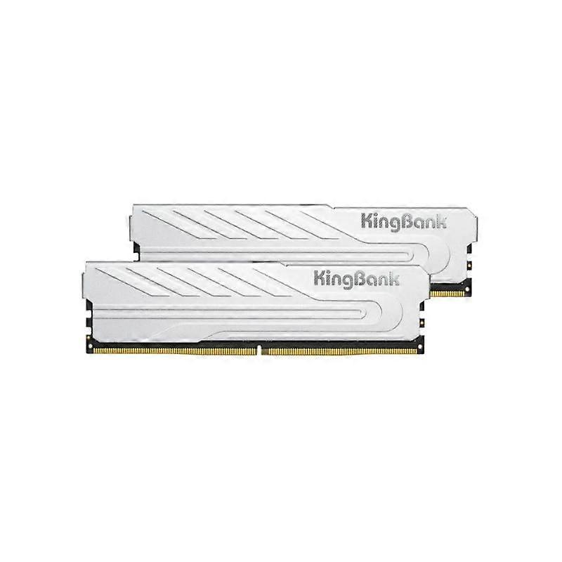 RAM Kingbank Desktop DDR5 Silver 16G 6000 RAM - 16 GB DDR5 6000 MHz CL36 288 pins dual 48000 MB/s.