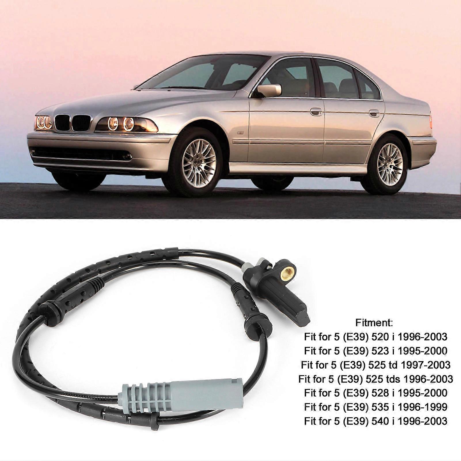 ABS Speed Sensor Front Left Right 34521182160 Replacement Fit for 5 E39 520 i 523 i 528 i
