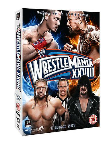 WWE WrestleMania 28 DVD (2013) Kane cert 15 3 discs NEW - Region 2