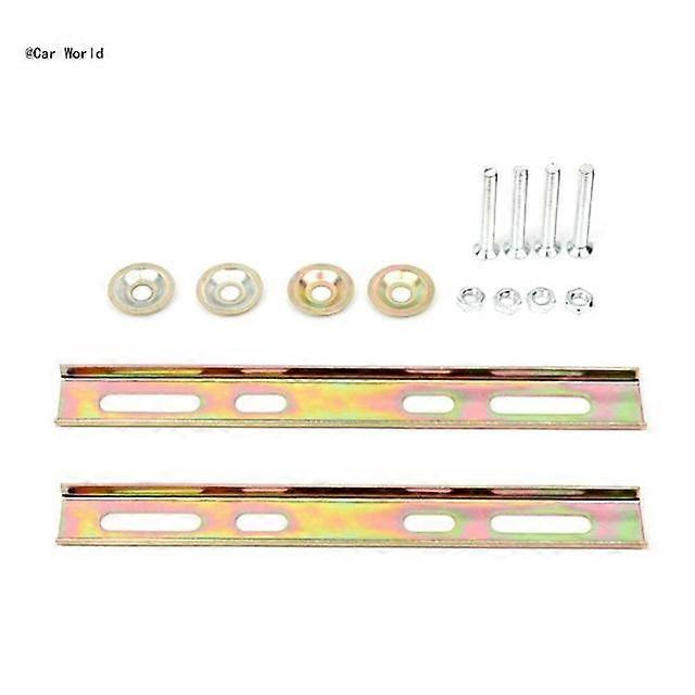 6XDB Universal Motorcycle Rear Luggage Tail Top Box Helmet Trunk Bracket Base Plate