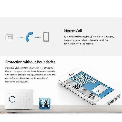 Chuango G5 315mhz Wireless Auto-Dial Gsm Alarm Security System Kit