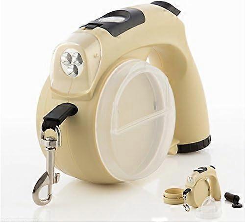 Sangle rtractable pour Chien 6 en 1 Beige