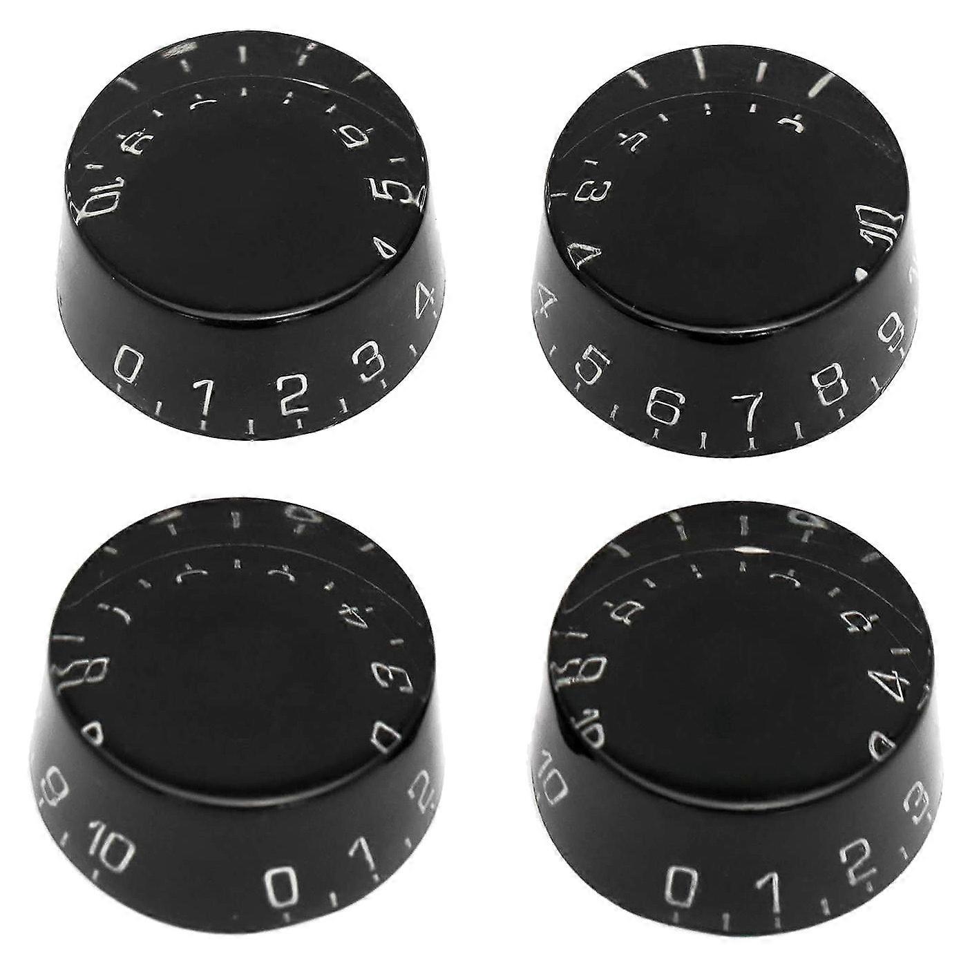 4Pcs Electric Guitar Knobs Speed Volume Tone Control Knobs Compatible for LP Style Guitar
