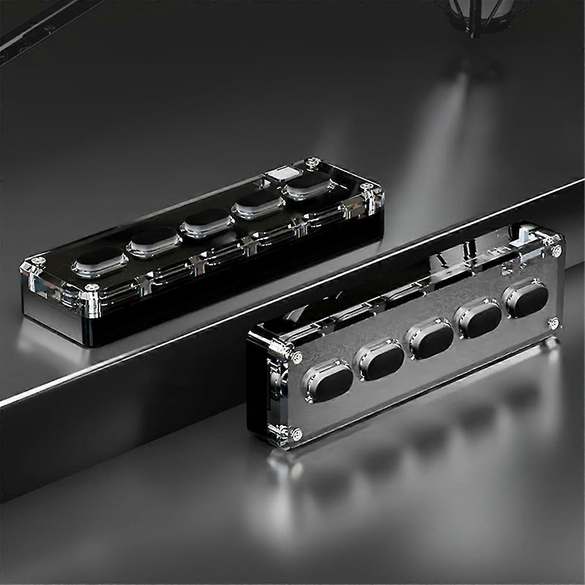 5 Keys Custom Keypad Macro Programmable Bluetooth Keyboard Copy Paste ...