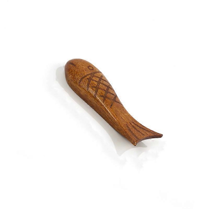 Hotel solid wood chopsticks stand Japanese Zefeng chopsticks stand creative Nanmu chopsticks pillow lovely splicing dual-use chopsticks spoon stand